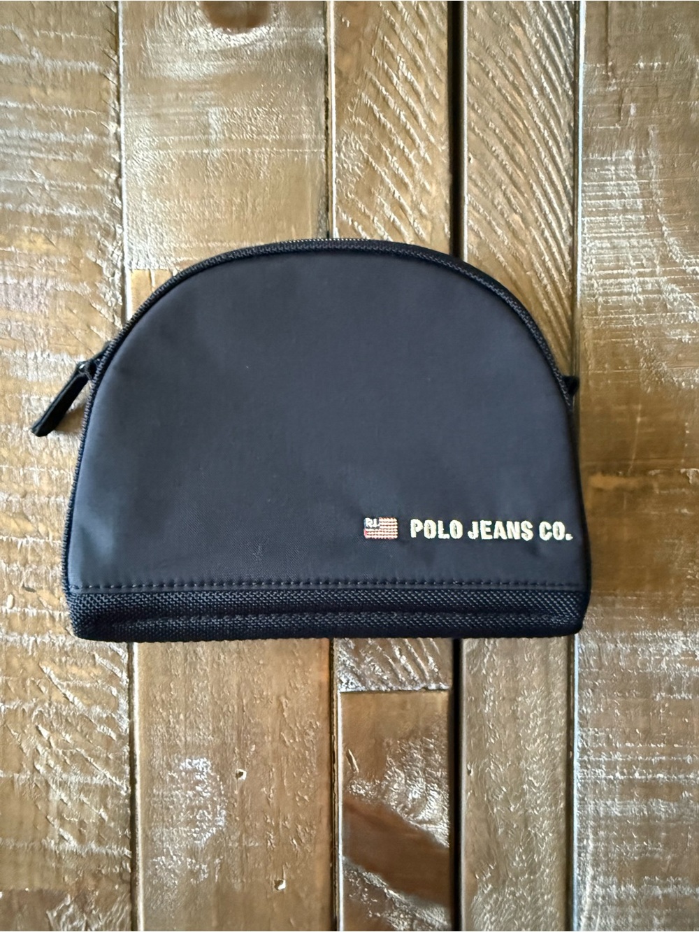 Polo by Ralph Lauren Black Polo Jeans Co. Toiletry Pouch